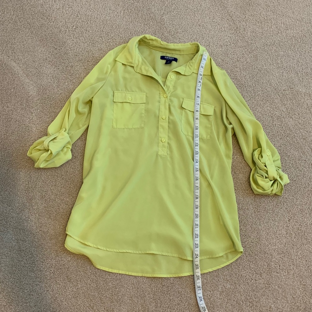 Neon Yellow Old Navy Top
